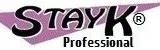 StayK Professional logo featuring bold text and a purple graphic design element. Represents a brand focused on quality and professionalism in its offerings.